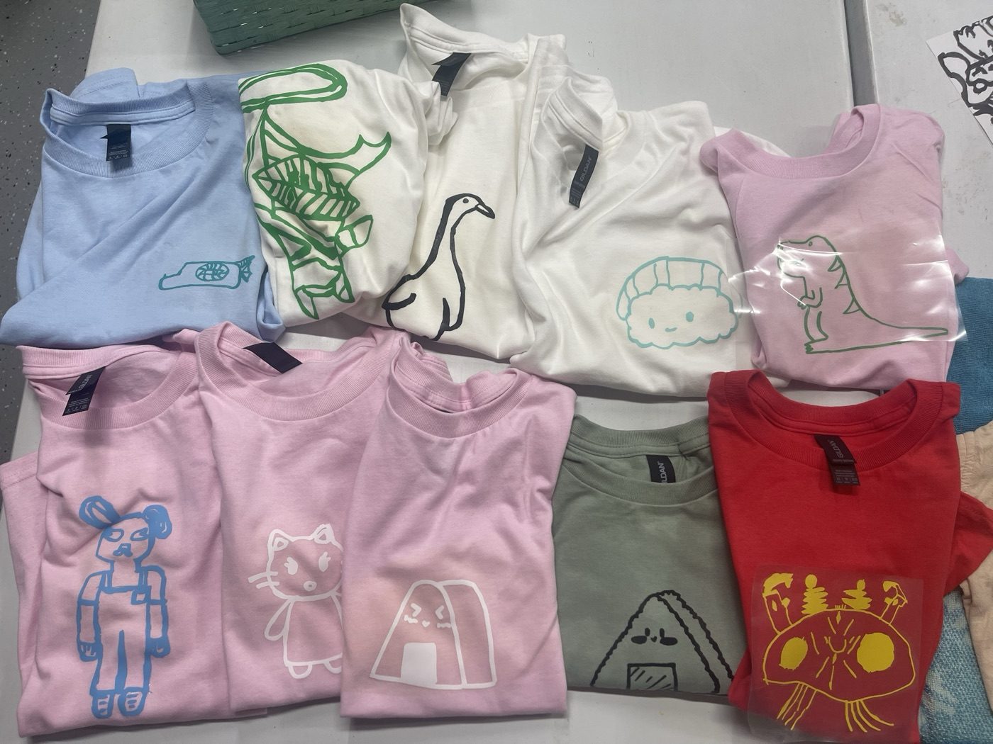 Cricut student work